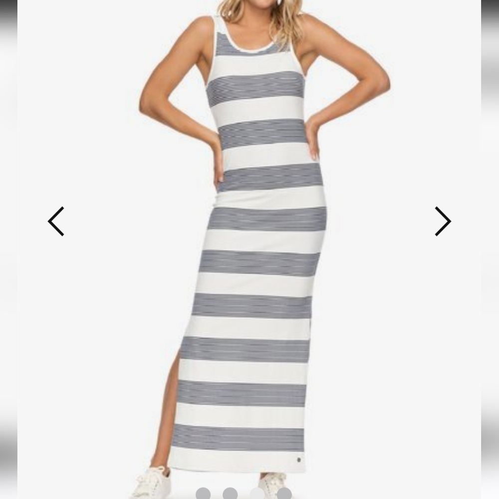 Roxy tuba stripes maxi dress